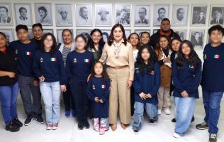 Impulsa Tecámac a representantes de México en robótica y matemáticas