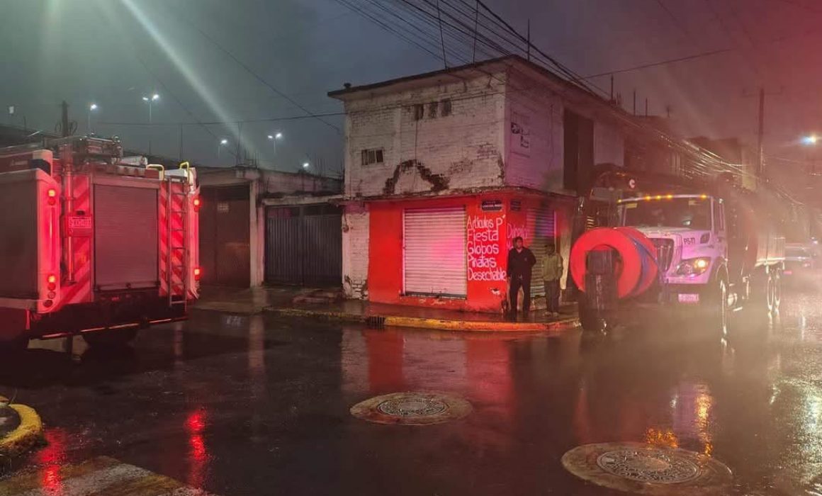 Intensifica Tlalnepantla acciones para prevenir afectaciones por lluvias