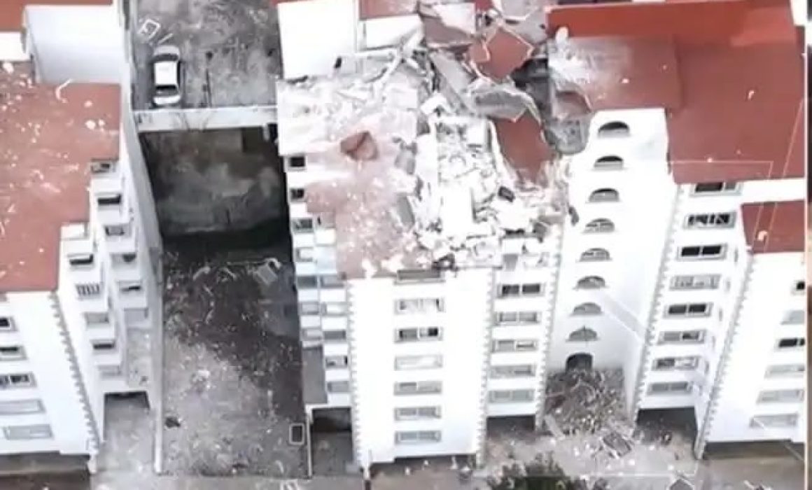 Investigan explosión en Huixquilucan; persisten en edificio