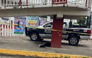 Investigan hallazgo de hombre sin vida bajo puente peatonal en Tultitlán