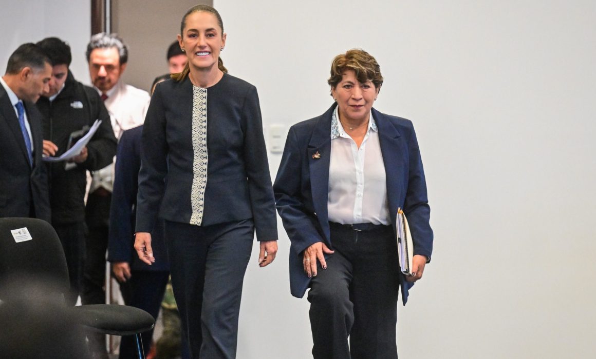Lleva Sheinbaum gabinete de Seguridad al Edomex desde el C5 de Toluca