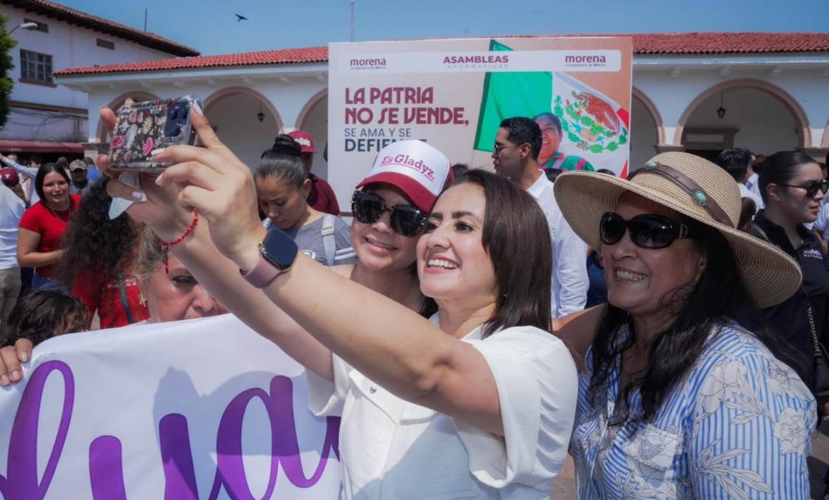 Pelearán 4 mujeres por Michoacán; Gladyz Butanda lidera Morena