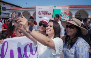 Pelearán 4 mujeres por Michoacán; Gladyz Butanda lidera Morena