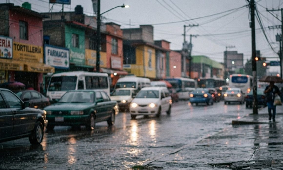 Prevén ambiente frío y lluvias para este martes 7 de julio en Edomex