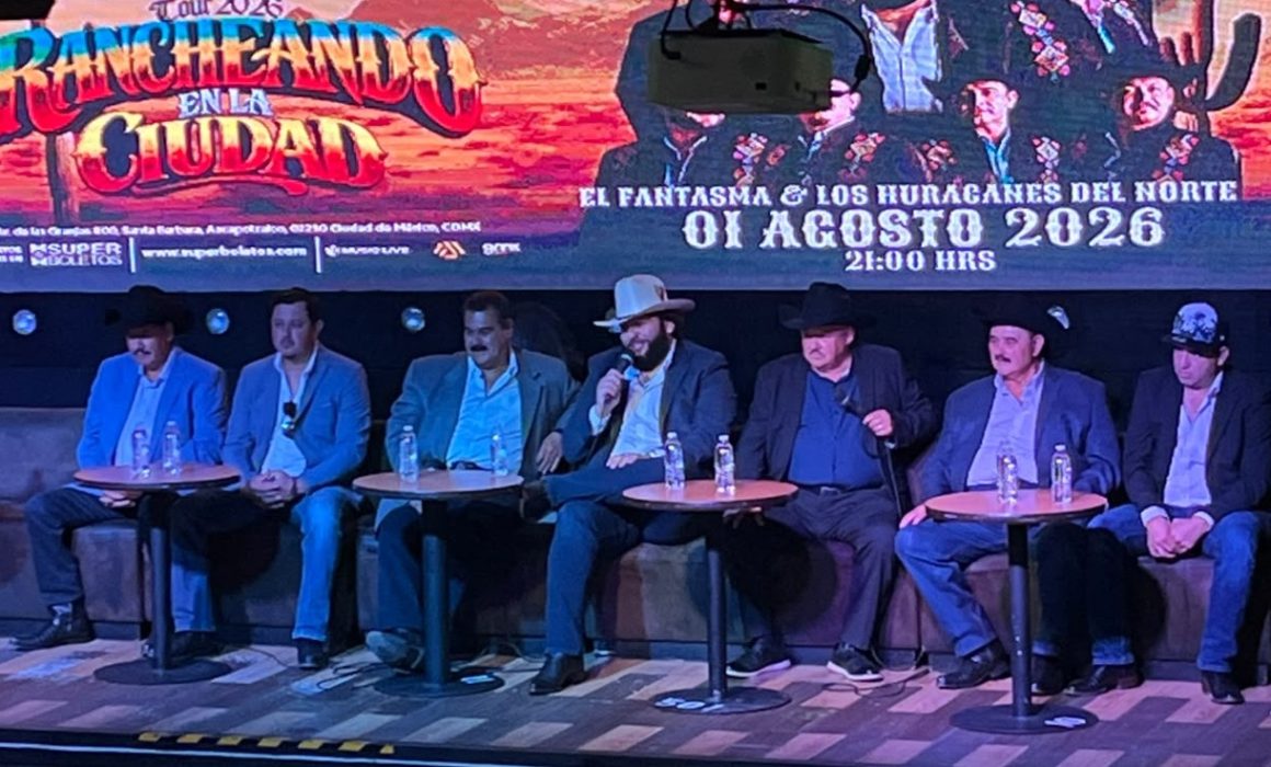Prometen gira mexiquense ‘El Fantasma y Los Huracanes del Norte’