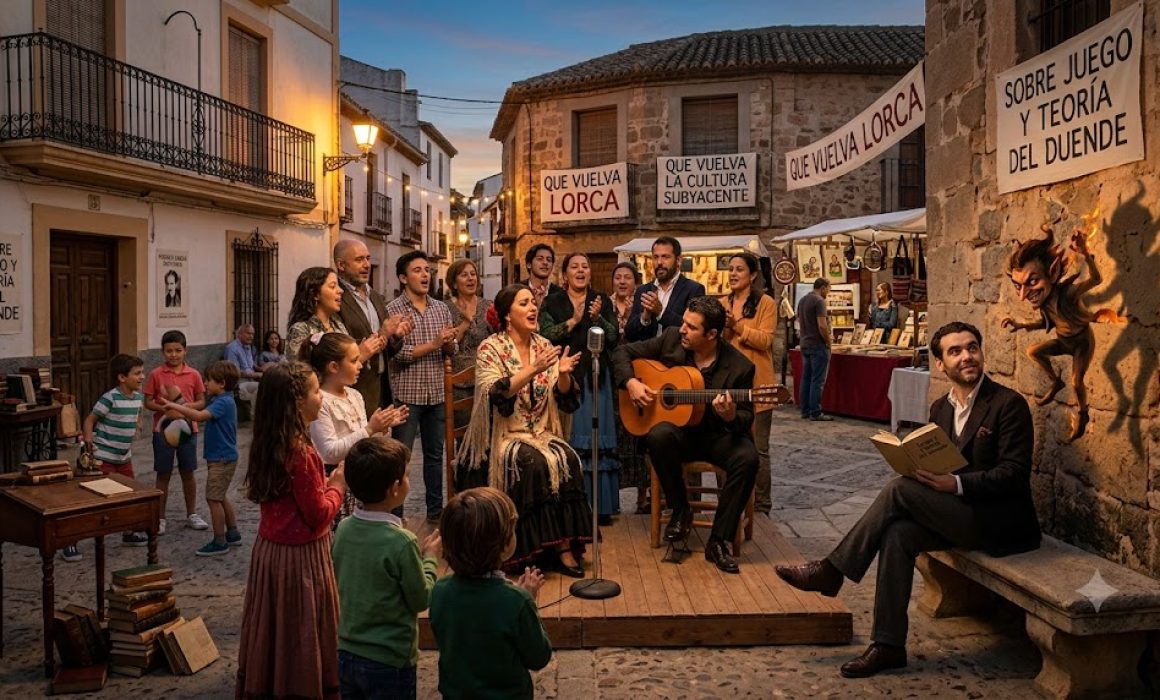 Que vuelva Lorca, que vuelva la cultura subyacente. Sobre Juego y teoría del duende Hace escasos días comencé a leer un libro que como muchos, me acechaba silencioso en la estantería esperando a ser leído, esperando existir. No leer —Crónicas y ensayos— de Alejandro Zambra, no es la obra sobre la que haremos nuestro diálogo, más la traigo a colación por enseñarme lo inmensamente pertinente del azar, que nunca se equivoca. El tema pasado de mi columna se desenvolvió en un encuentro no tan favorable que sostuve con Cortázar; el primer ensayo de Zambra se titula: “Que vuelva Cortázar”. Y claro, que vuelva, no estaba enterado que se había dejado de leer más bien, pero el autor chileno señala algunas de las virtudes que encontró durante su infancia sobre las hazañas literarias del autor de Rayuela: certero, comprometido, siempre joven, culto, entre otras. Todas ciertas, y mientras tanto, por hablar de autores siempre jóvenes, entre lineas yo pensaba, hay un libro maravilloso sobre Lorca, una conferencia empaginada más bien, que se encuentra lejos de nuestro breviario: ¿está Lorca aún vivo? ¿Alguna vez lo estuvo? Si alguno como Cortazar, más cercano en tiempo y formas quizás, necesitaba un rescate ¿sería que Lorca —«uno de los poetas más prominentes de la lengua española… apenas sea lo justo» lo necesitaba igual? Sentí la responsabilidad inmediata de transportarnos a : Juego y Teoría del duende. Deseo escapar de los puntos formales más allá de que la conferencia fue dada en el 33, en la Ciudad de Buenos Aires —las coincidencias no terminan—. En ella, Federico al igual que yo intentaba dejar de lado las trivialidades para centrarse en aquello de lo que deberían estar llenas las conversaciones, la magia de un hallazgo compartido. El duende, no es otra cosa más que la plenitud del fuego, concienzudo y báquico haciendo efecto en aquellos que estén dispuestos a dejarse quemar por él. Es una lucha artística en donde se juega el control, más bien, se juega el todo: «el duende es un poder y no un obrar, es un luchar y no un pensar» . Lorca, yo le preguntaría ¿como se es que se lucha sin obrar? pero la respuesta es que haría falta sentir, sentir plenamente al duende. Este, es un figura embelesada desde lo poético, lo estético y lo político. Los seres poseídos van desde Nietzsche y Cezzane pero no nos mintamos, Lorca pronuncia justamente al duende desde su lengua materna, donde el cantaor, el lebrijano o las bailarinas de Cadiz se encuentran. «Un pueblo que se siente amenazado en su alma se repliega a sus recuerdo y busca refugio en donde mejor lo encuentra: su lengua materna». Comenta, Yvon Beliaval contextualizando la filosofía del siglo XX. Lorca, que creció entre pastores y ganado, claro que se sentirá refugiado por el duro y enternecedor cuidado del duende. ¿Y nosotros? Aquellos hijos urbanos del siglo XXI ¿a dónde retornamos? si sopesadamente la cultura neoliberal es el consumo pero nunca el canto, el positivismo del progreso jamás da tiempo de tornar hacia la tierra, en donde habita el duende. Me parece pertinente en el exceso de estímulos actuales, regresar con orgullo a la inspiración proveniente de nuestro folclor, tratar de hallarlo, crearlo si es que se nos lo arrancaron antes de nacer. Es por esto que el título quedaría vacío, y el duende desmerecido o muerto, sino tuviéramos la conciencia y la memoria de Andalucía en estas letras, siempre tratando de hacer un símil hacia nuestros territorios. Un hallazgo compartido, dije al inicio, el duende es duende porque lo habitan muchos, desde los pies hasta la garganta. Por ser la actitud de un pueblo y cultura en lengua viva. Más allá de definiciones, lo merecido sería vivirlo. Aunado a esto, Lorca va dejando tras de sí a otras figuras artísticas como el ángel, que en su indiferencia la ayuda parece injusta, o a la musa, cuyas costumbres inhumanas más allá de ayudarnos nos perturban. La historia siempre a retratado a pocos merecedores de estas figuras y tácitamente se deben cumplir normas de pureza o desmedido merecimiento para que alguno de estos en toda dignidad conceda un poco de su encanto. ¿Cuántos no han muerto de locura a falta de una musa? Nuestro personaje es político en tanto no pide rezos, ni está aliado con más religión que el sudor del cuerpo y los tambores de la mente. Lorca da al duende un carácter más tangible, la inspiración camina junto al hombre y no por encima. «Todo es una conversación permanente» dice Daniel en el prólogo, y así debe ser, sobre todo cuando la conversación puede hacernos actuar desde la reflexión sobre la perdida de nuestros ámbitos subyacentes. La forma de hacer arte única por el imaginario de nuestra gente. Si bien Lorca da ejemplos de extensos territorios, y el duende jamás será una extensión nacionalista, él siempre retorna a sus adentros culturales como ejemplo extenso y digno de representación. ¿Sabríamos hacer los mismo? Sepamos que esto es un «Poder misterioso que todos sienten y que ningún filósofo explica» . Reconfortante ¿cierto? Al final, las palabras de Lorca nos da una expresión de arte más cercana, más asequible, más humana. Para aquellos que adoramos lo que acontece, aunque no acontezca; en un mundo donde está sucediendo todo, y todo fuera de nuestro aparente alcance, el duende es una esperanza enraizada buscando brotar desde el núcleo de nuestros recuerdos, de nuestros vecinos de la infancia, del juego del pelota sobre la calle, de aquello que en nosotros mismos ha estado dormido, esperando ser despertado por el ruido familiar del bosque.