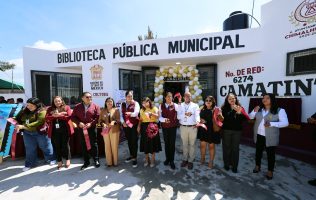 Reactiva Chimalhuacán biblioteca Camatintin para fortalecer la lectura