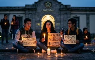 Rechazan estudiantes pagar reinscripción hasta que UAEMéx cumpla