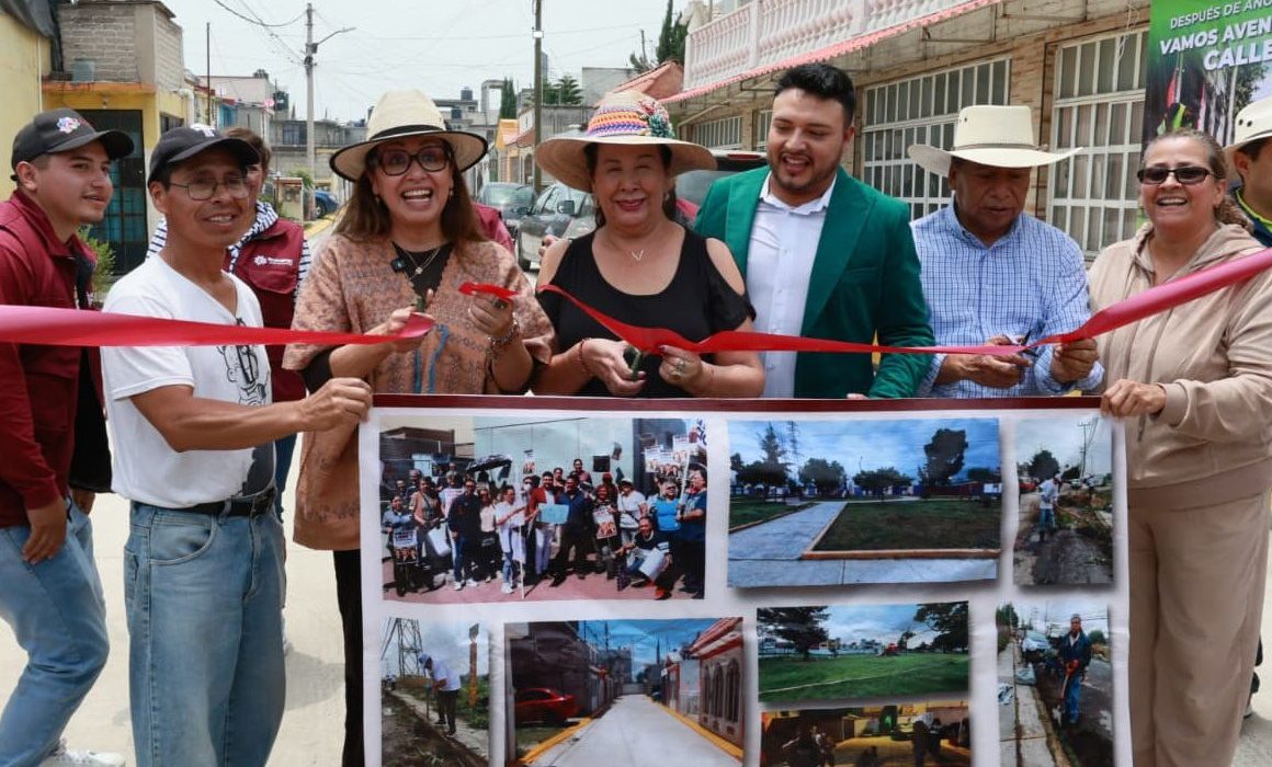 Recupera Ecatepec 17 calles de Villas del Sol con obra vecinal