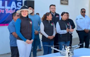 Refuerza Amecameca seguridad con patrullas y dron
