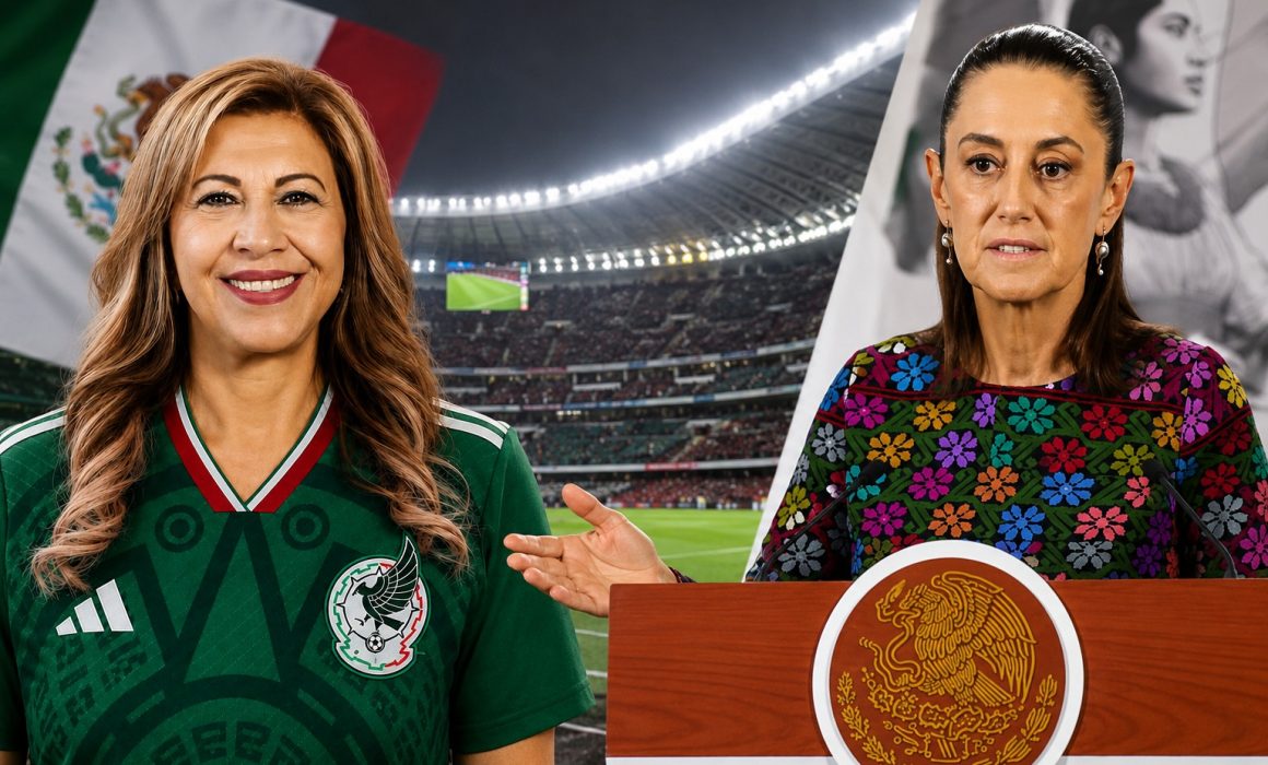 Regaña Sheinbaum a alcaldesa de Cuautitlán por palco en el Mundial