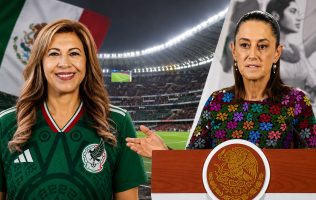 Regaña Sheinbaum a alcaldesa de Cuautitlán por palco en el Mundial