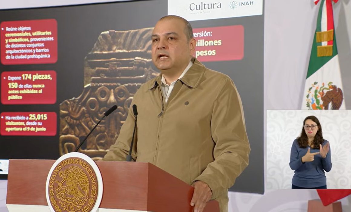 Registra museo reabierto de Teotihuacan más de 25 mil visitas