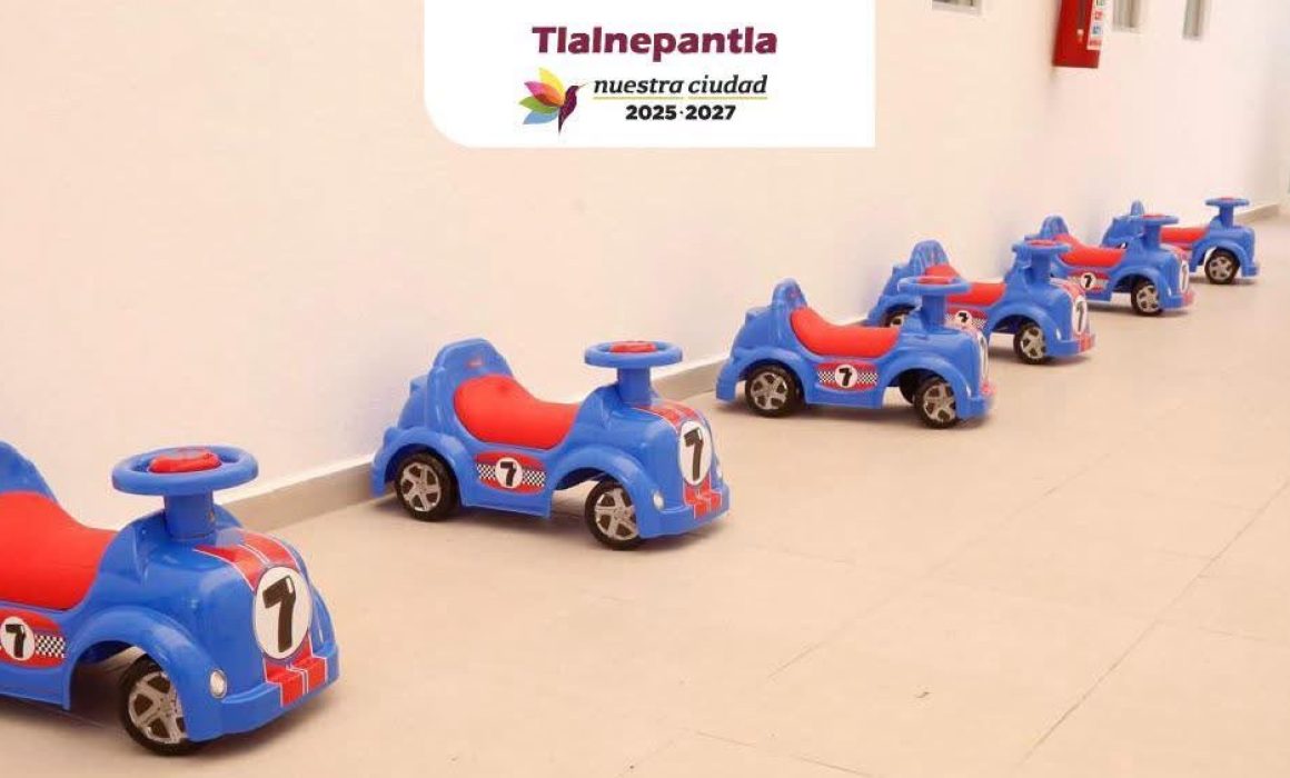 Rehabilitan centro infantil de Tlalnepantla para el desarrollo tempran