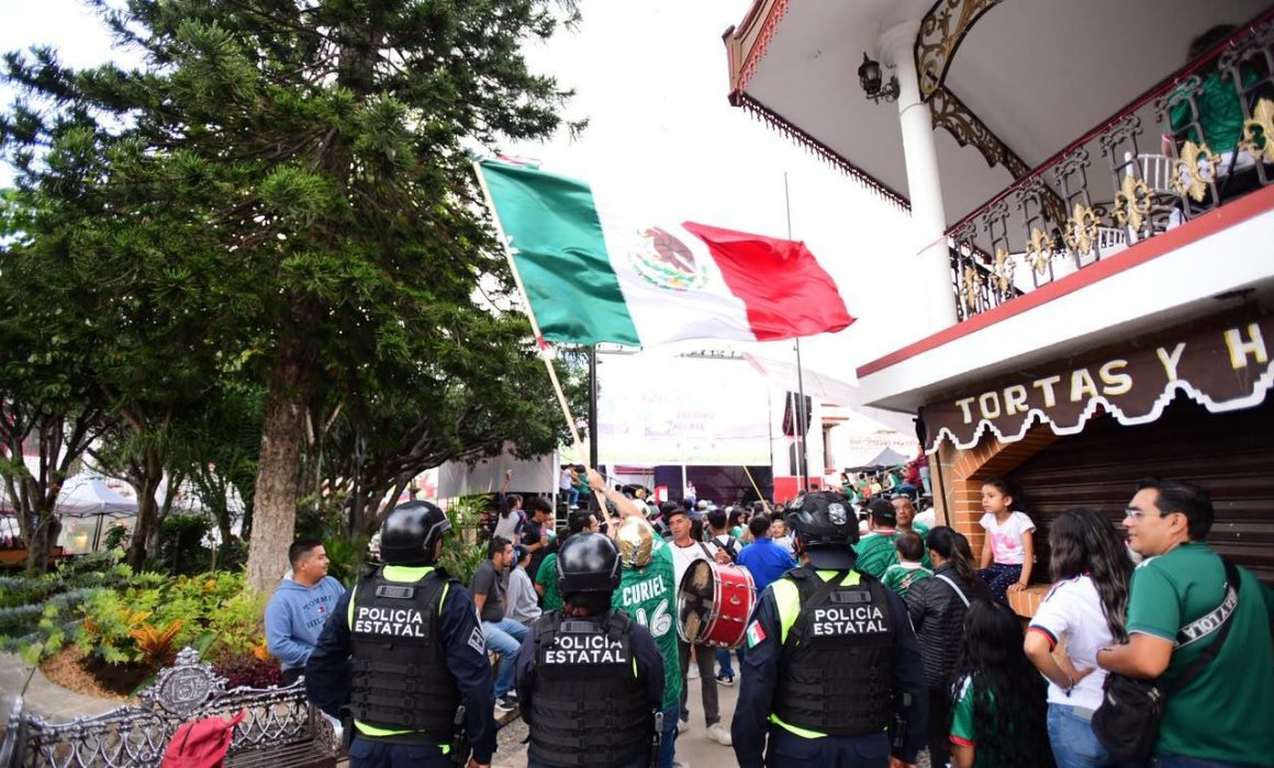 Reporta SSEM saldo blanco tras fiesta mundialista en el Edomex