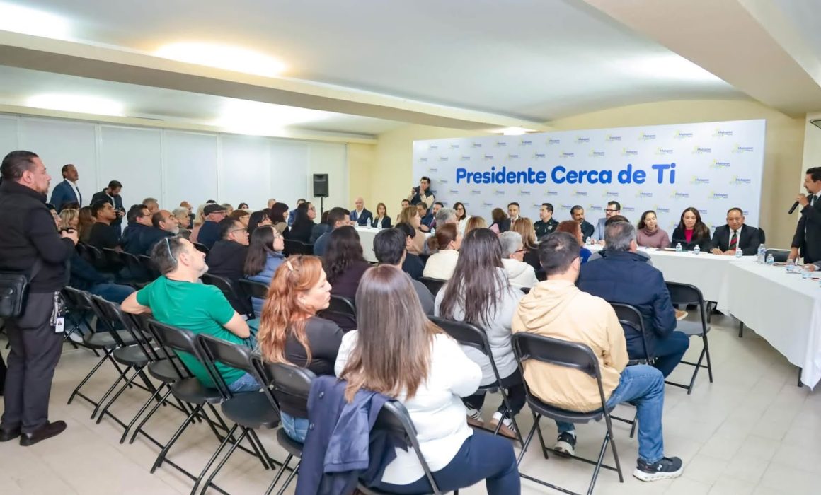 Reporta gobierno de Metepec más de mil demandas ciudadanas resueltas