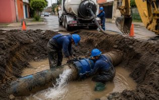 Restablecerán servicio de agua tras reparar línea en Cuautitlán Izcalli