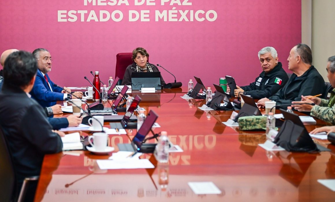 Rinde frutos estrategia de seguridad de Delfina Gómez en estos 6 meses