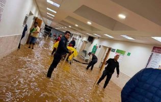 Sufre el IMSS de Amanalco inundaciones tras intensas lluvias