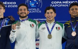 Suma 10 medallas selección nacional de clavados en la Copa México