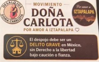 Suman tres casas recuperadas por movimiento inspirado en Doña Carlota