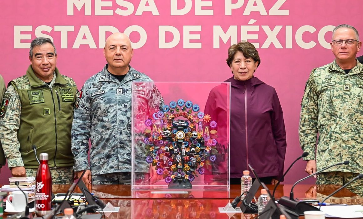 Valora Delfina Gómez labor de Guardia Nacional en su aniversario