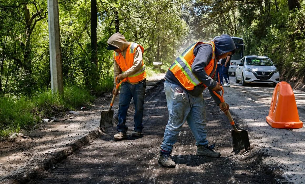 Arranca rehabilitación de la carretera Tlalnepantla–Villa del Carbón