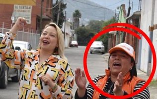 Abandonó oficina para irse a rezar; exhiben a operadora de Gely Zuppa