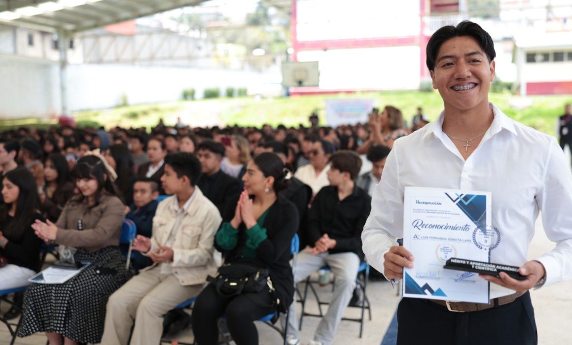 Abre Huixquilucan registro para Premio Municipal de la Juventud 2026
