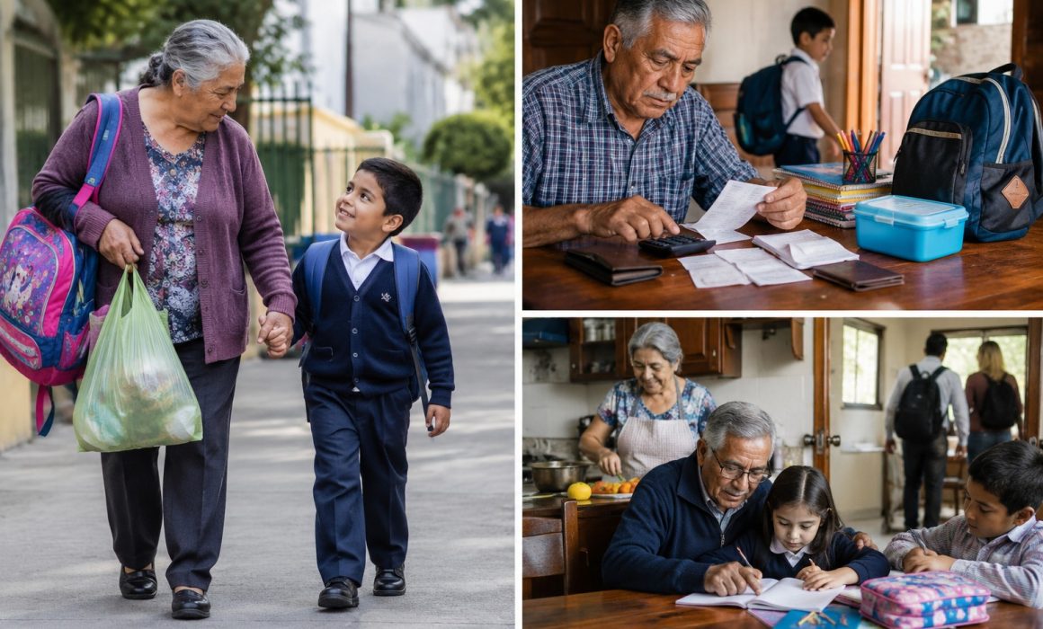 Abuelos los que todavía trabajan, cuidan y pagan