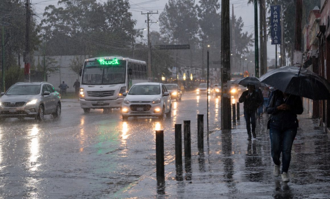 Amenazan tormentas eléctricas y granizo a Edomex este lunes 3 de agosto