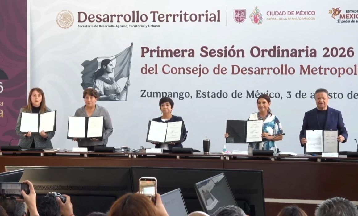 Amplían Zona Metropolitana del Valle de México con Morelos