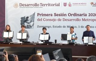 Amplían Zona Metropolitana del Valle de México con Morelos