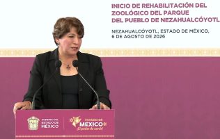 Anuncia Delfina Gómez rescate del Zoológico Parque del Pueblo