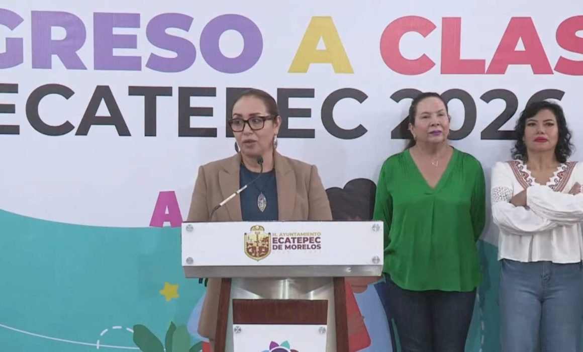 Anuncia Ecatepec seguridad y apoyos para el regreso a clases