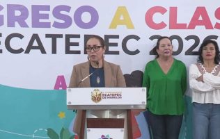 Anuncia Ecatepec seguridad y apoyos para el regreso a clases