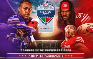 Anuncia NFL fechas para venta de boletos de juego en México