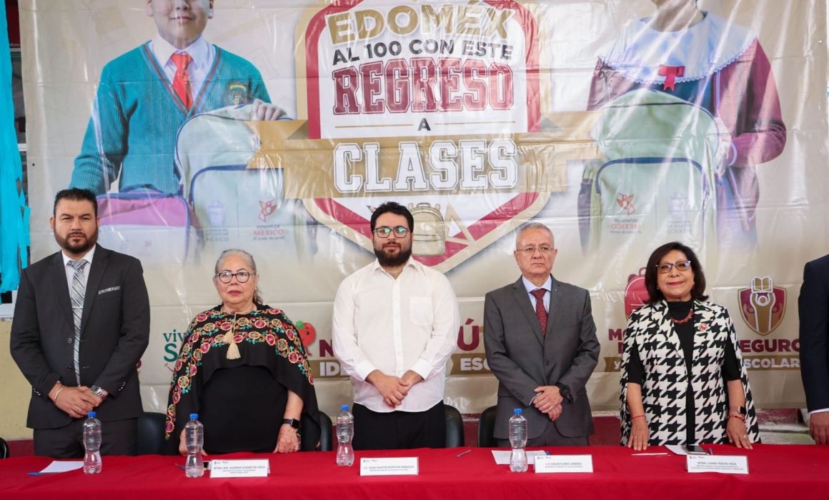 Beneficia Naucalpan a más de 20 mil alumnos en este ciclo escolar