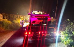 Cae pareja con auto Didi presuntamente robado en Almoloya de Juárez