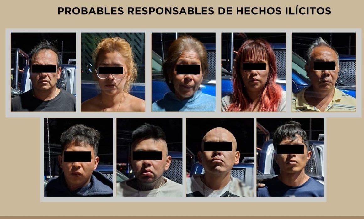 Caen en Ecatepec 10 personas por probable extorsión y varios homicidios