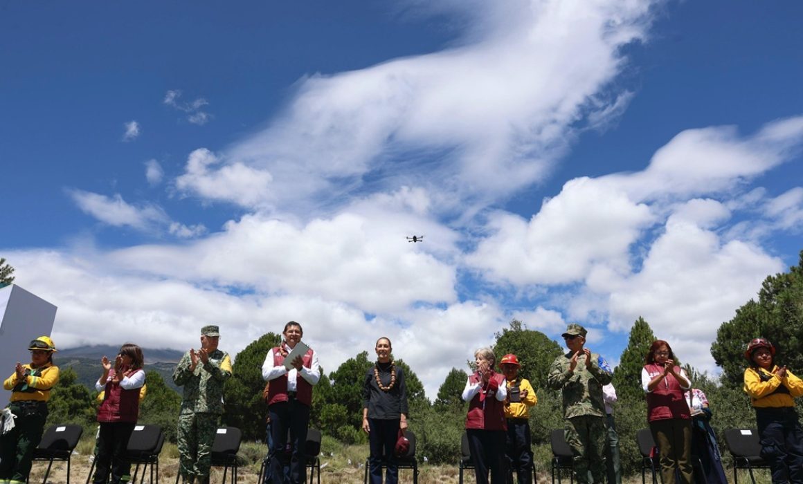 Con tributo a pueblos indígenas, arranca Sheinbaum reforestación