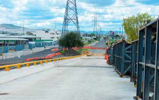 Concluye última etapa del puente de la Vialidad Mexiquense