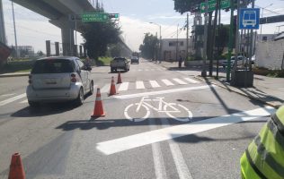 Dan más espacio a peatones en 27 cruces de Las Torres
