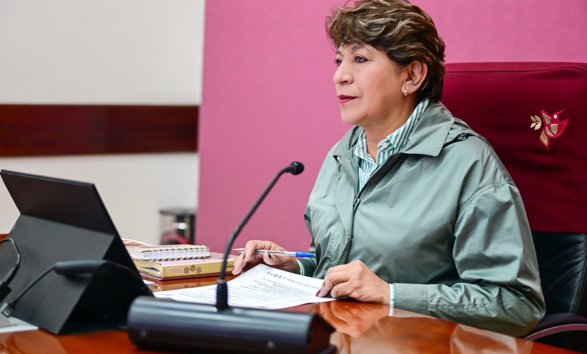 Destaca Delfina Gómez avance del desarme voluntario en Edomex