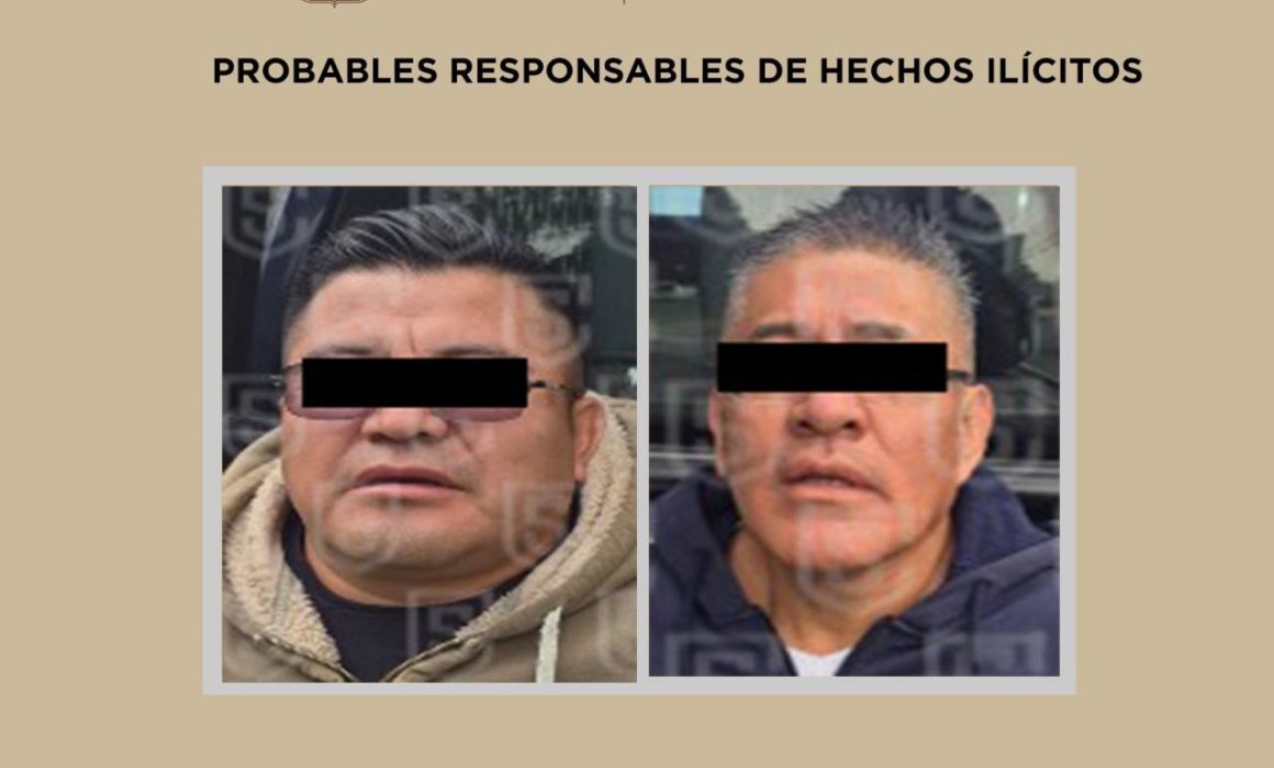 Detienen a dos presuntos asaltantes de transportistas en Chalco