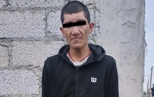 Detienen a sujeto por robo de cable telefónico en Xalostoc.