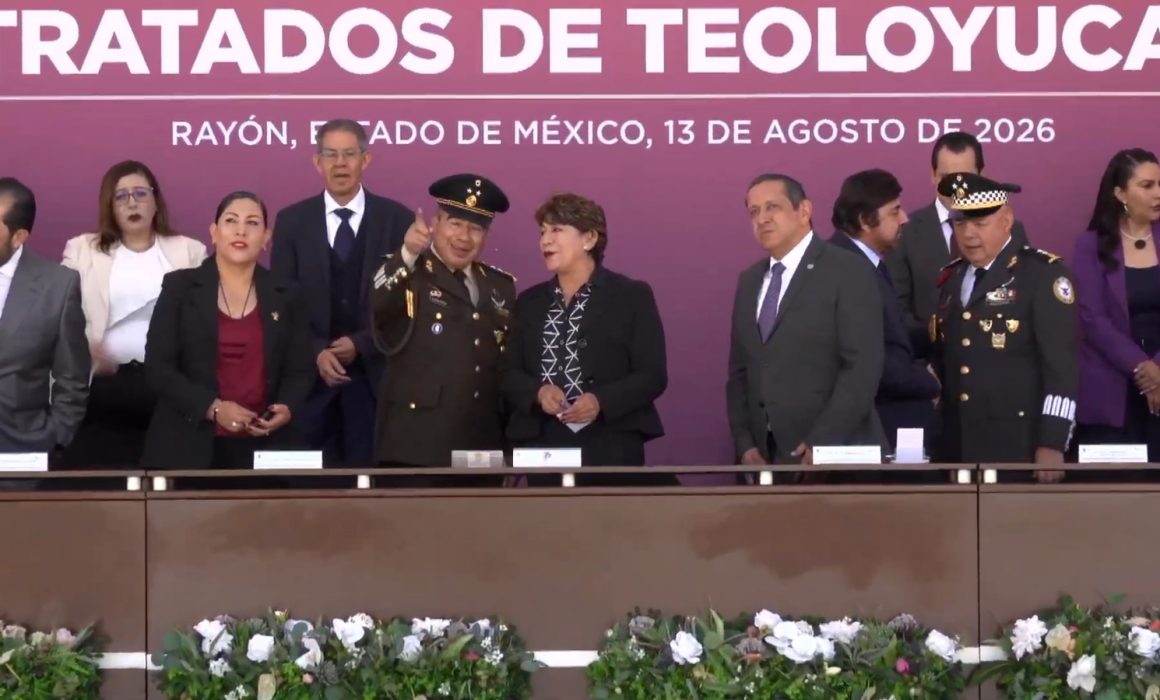Encabeza Delfina Gómez conmemoración de los Tratados de Teoloyucan