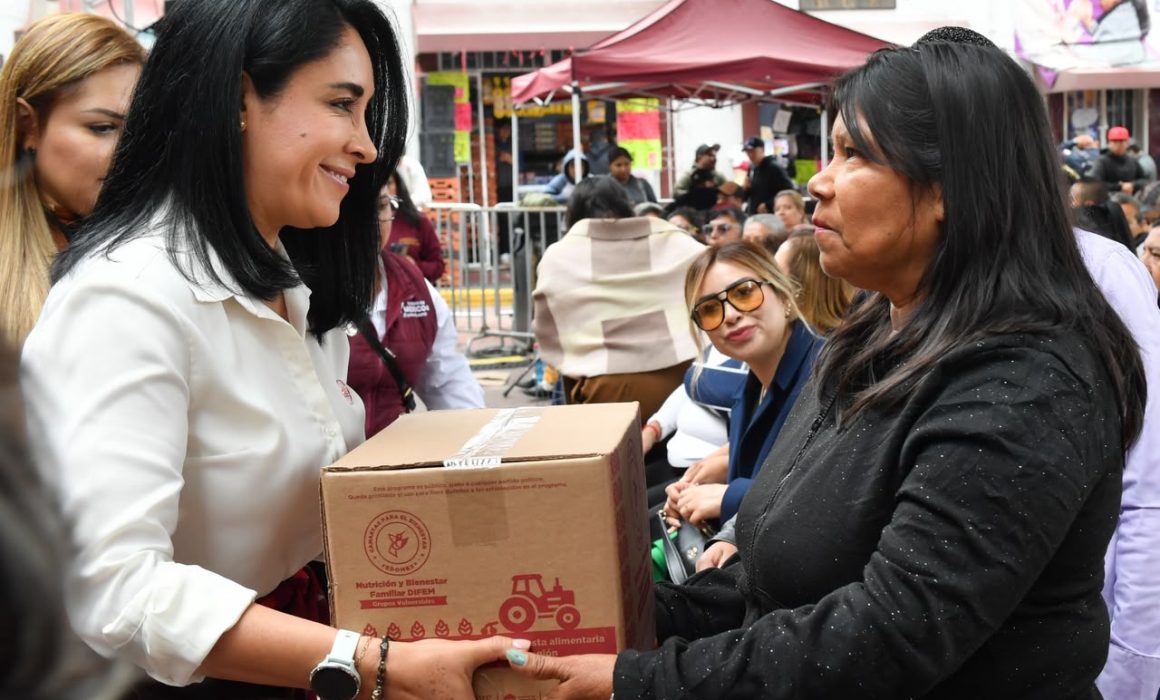 Entrega el DIF Edomex más de 133 mil canastas alimentarias al año