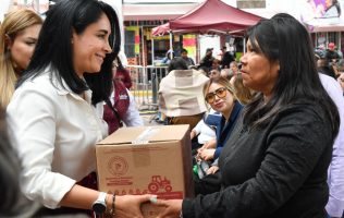 Entrega el DIF Edomex más de 133 mil canastas alimentarias al año