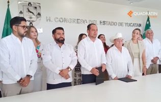 Entregan Plan Bienestar Metropolitano al Congreso de Yucatán
